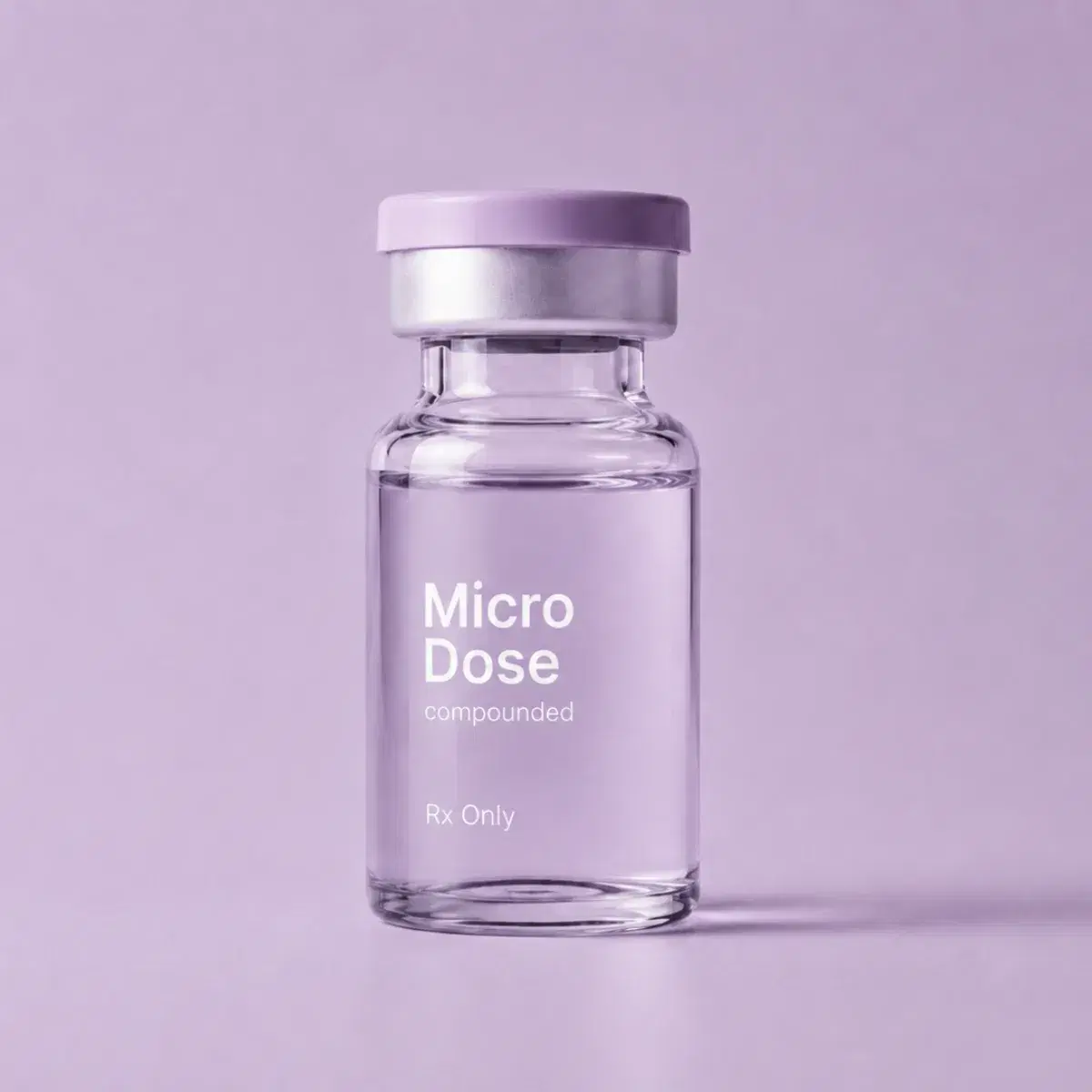 Microdose tirzepatide injection vial from Josie