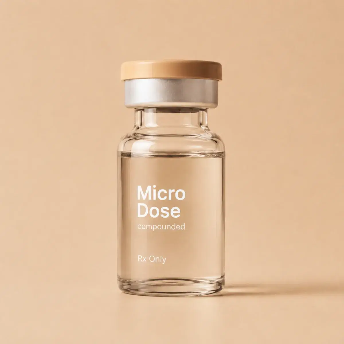 Microdose semaglutide injection vial from Josie