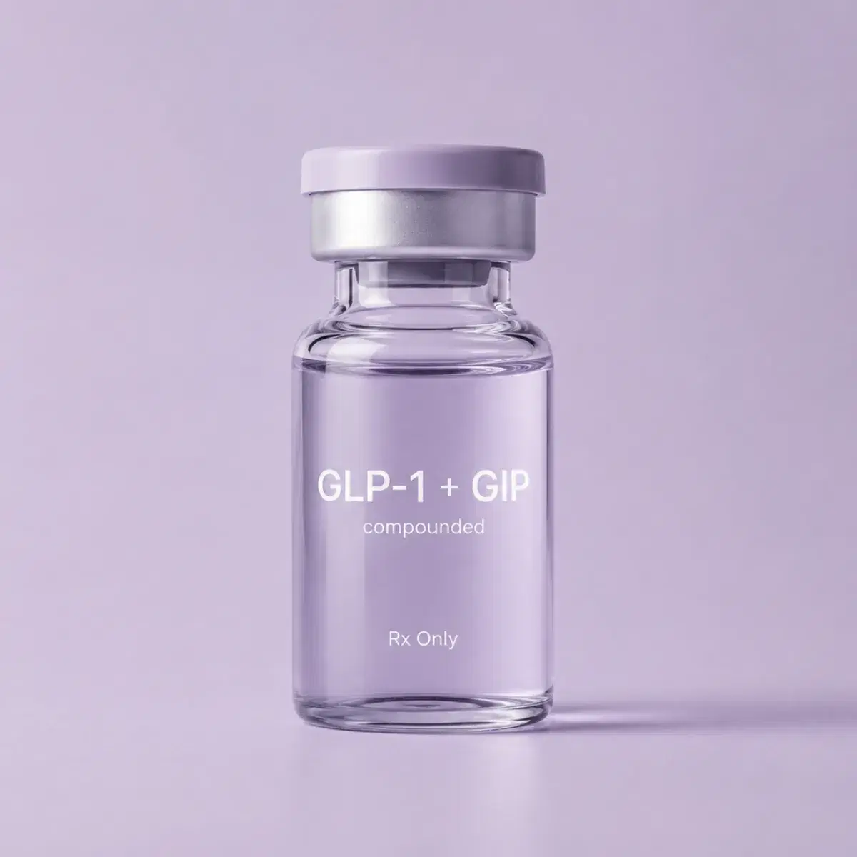Compounded tirzepatide injection vial for weight management from Josie