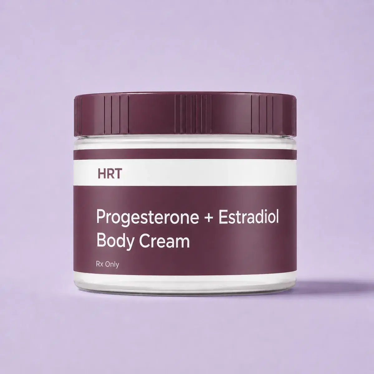 Compounded progesterone and estradiol body cream for menopause from Josie